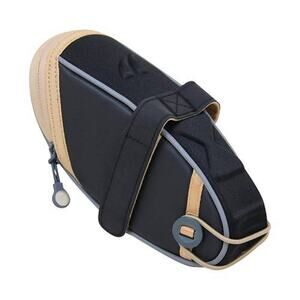 The Wedgie Bike Seat Bag LARGE Black/Beige Cycling Storage by Detours NWT